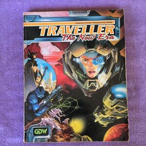 Traveller: The New Era Sci-Fi Roleplaying Game Book 1993 edition